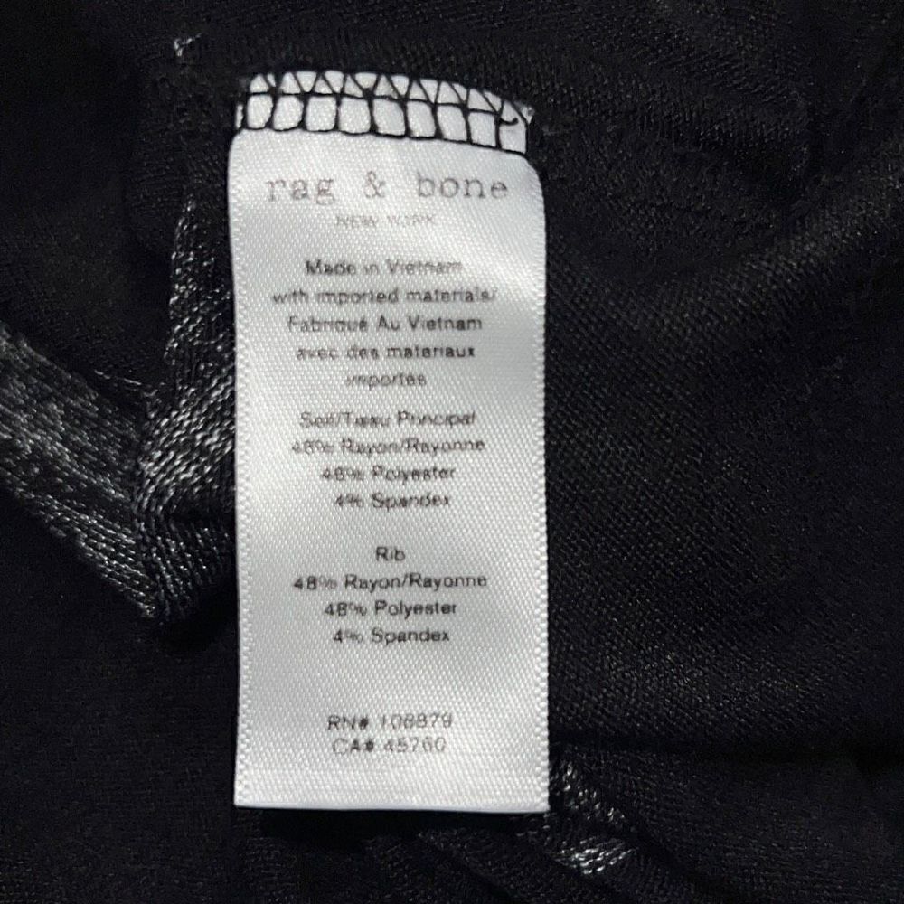 Rag & Bone Striped Color Block Crewneck Sweater L… - image 5